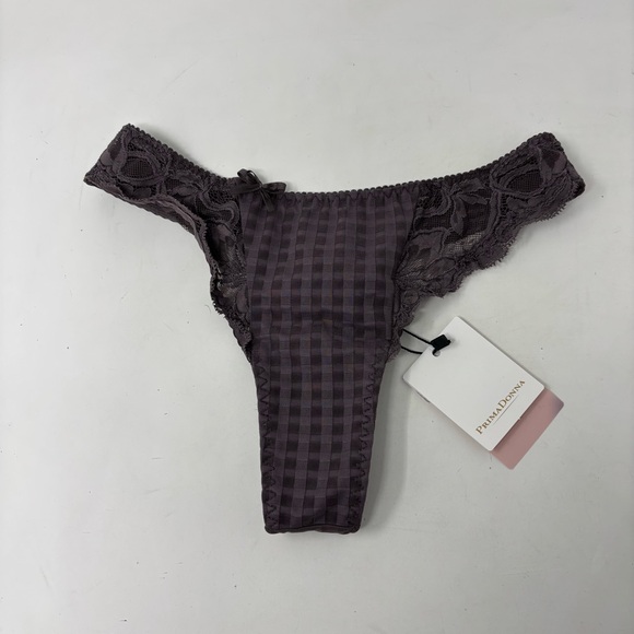 Prima Donna Other - Prima Donna Madison Toffee Thong Lace Panties NWT Size Medium (UK)